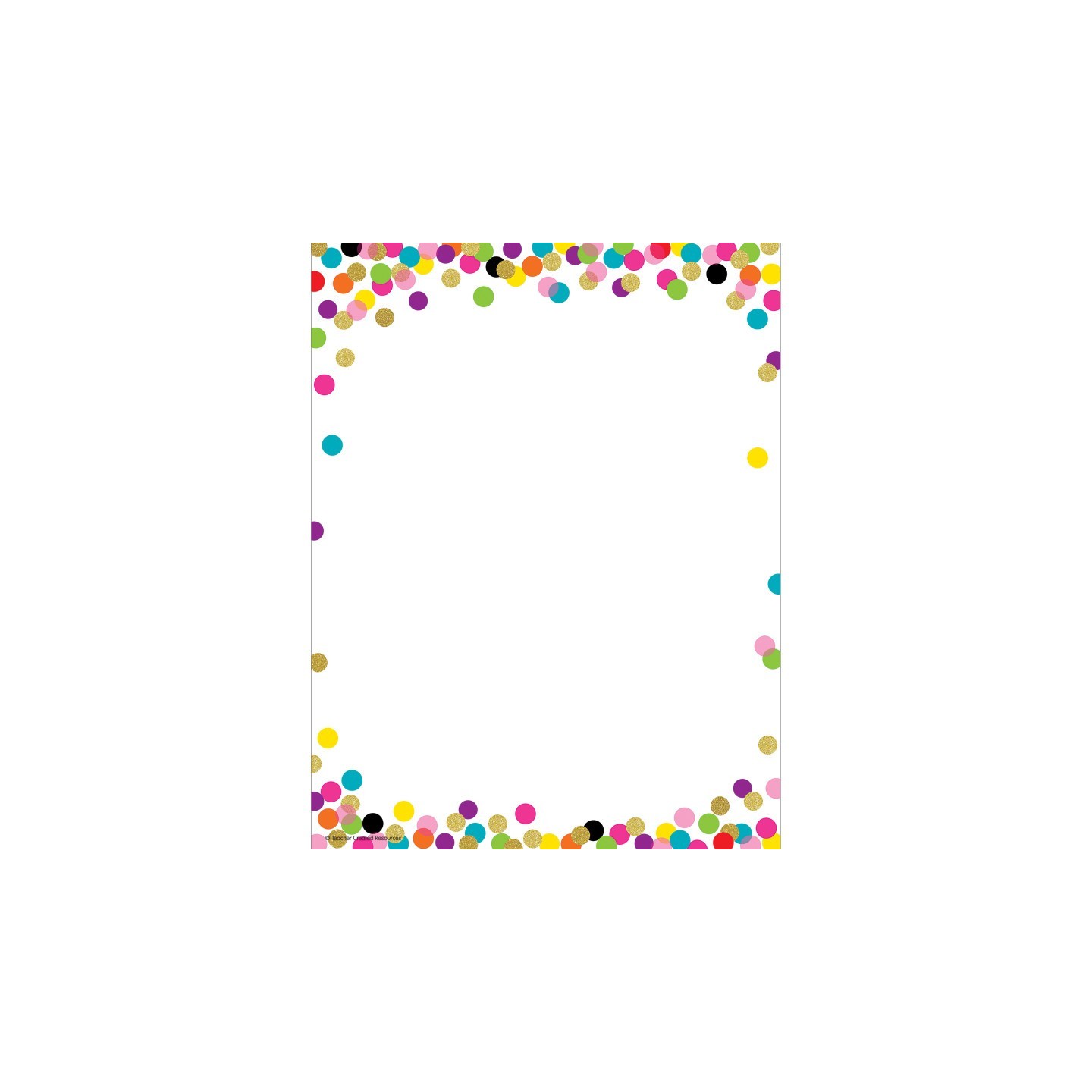 Teacher Created Resources® Confetti Computer Paper, 50 Sheets