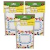 Teacher Created Resources® Confetti Library Pockets, 35 Per Pack, 3 Packs