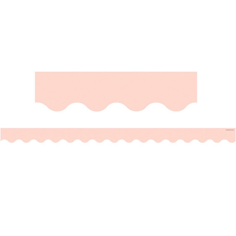 Teacher Created Resources® Blush Scalloped Border Trim, 35 Feet
