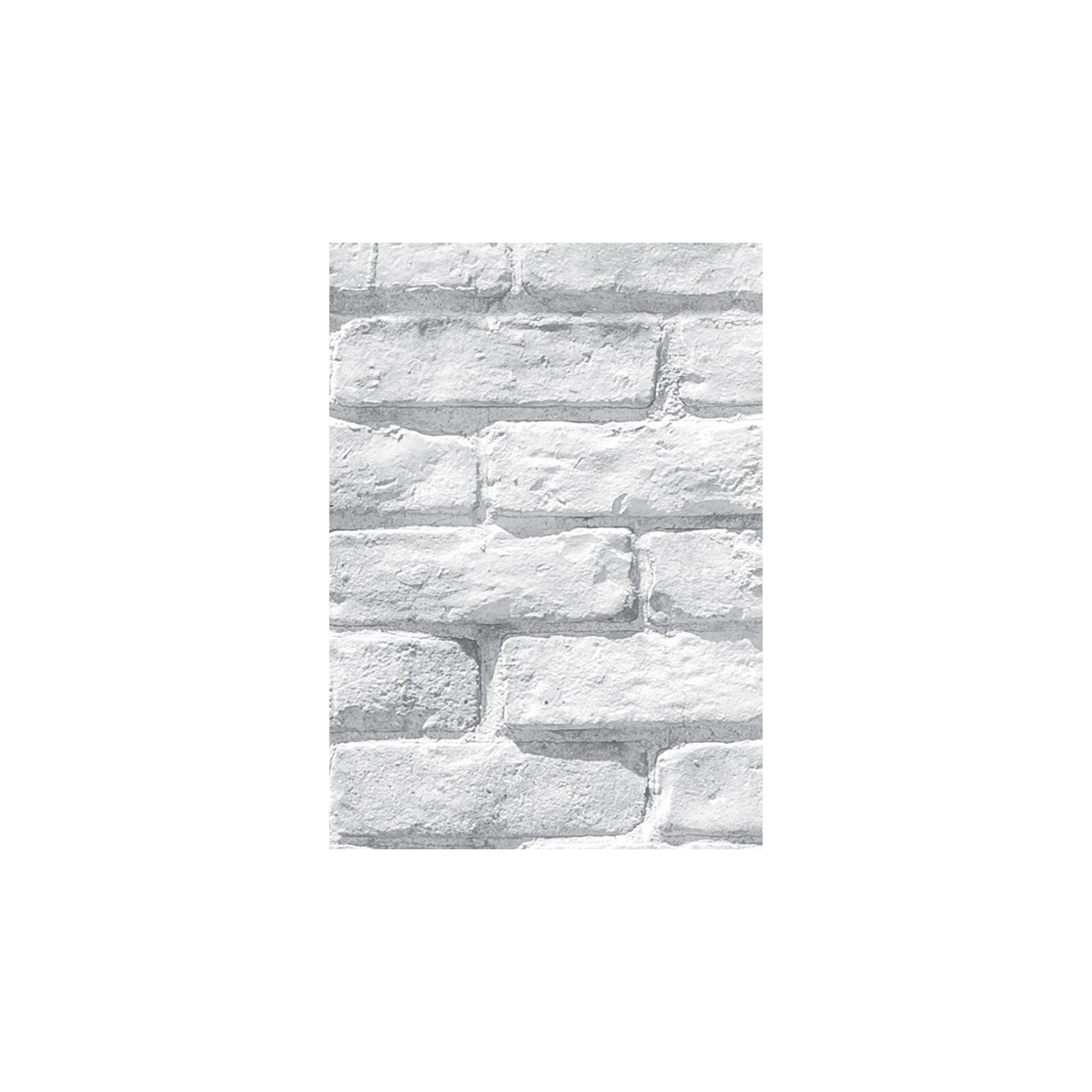 Teacher Created Resources® Better Than Paper® Bulletin Board Roll, 4' x 12', White Brick, 4 Rolls