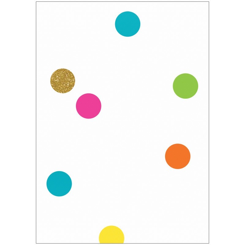 Teacher Created Resources® Better Than Paper® Bulletin Board Roll, 4' x 12', Confetti, 4 Rolls
