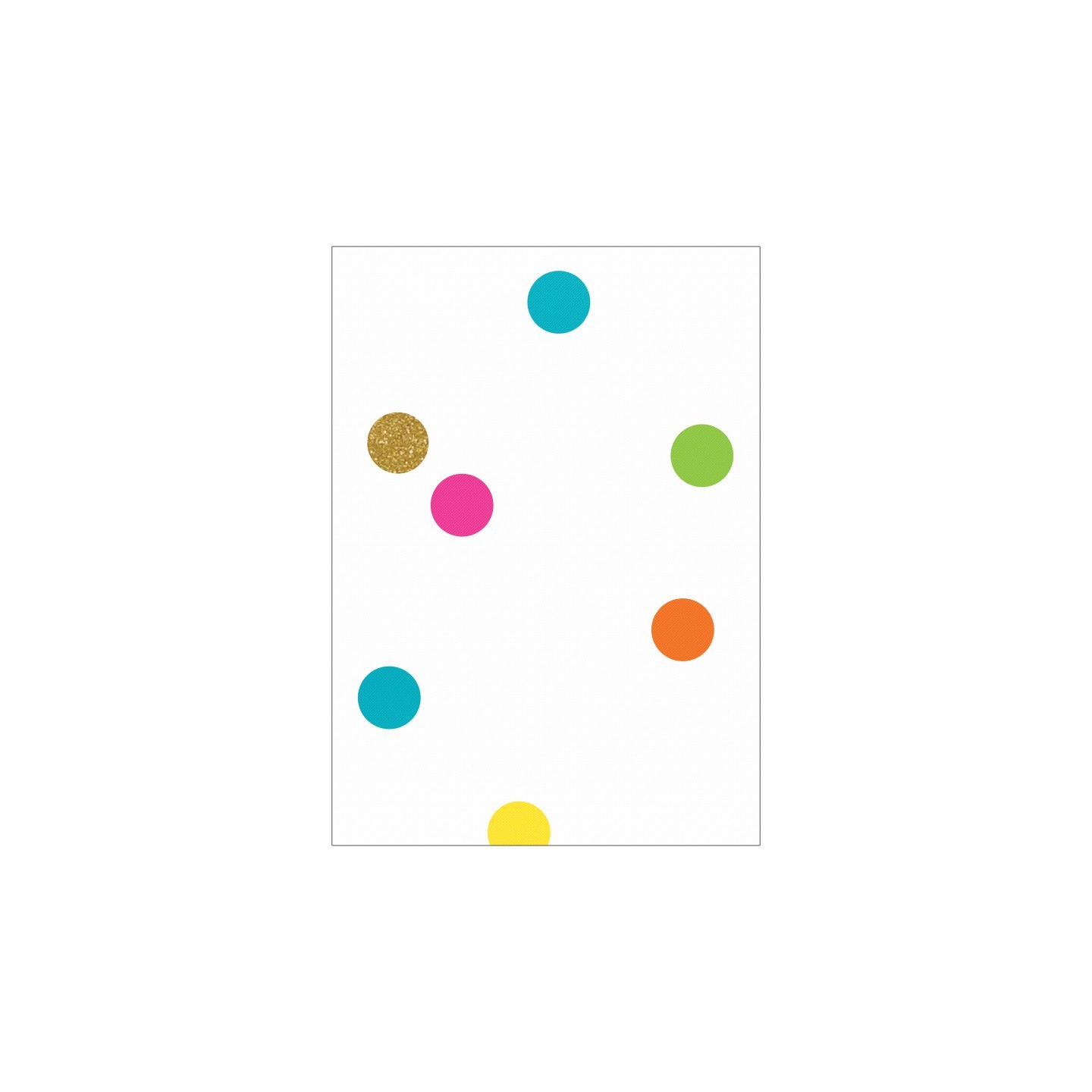 Teacher Created Resources® Better Than Paper® Bulletin Board Roll, 4' x 12', Confetti, 4 Rolls
