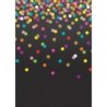 Teacher Created Resources® Better Than Paper® Bulletin Board Roll, 4' x 12', Colorful Confetti on Black, 4 Rolls