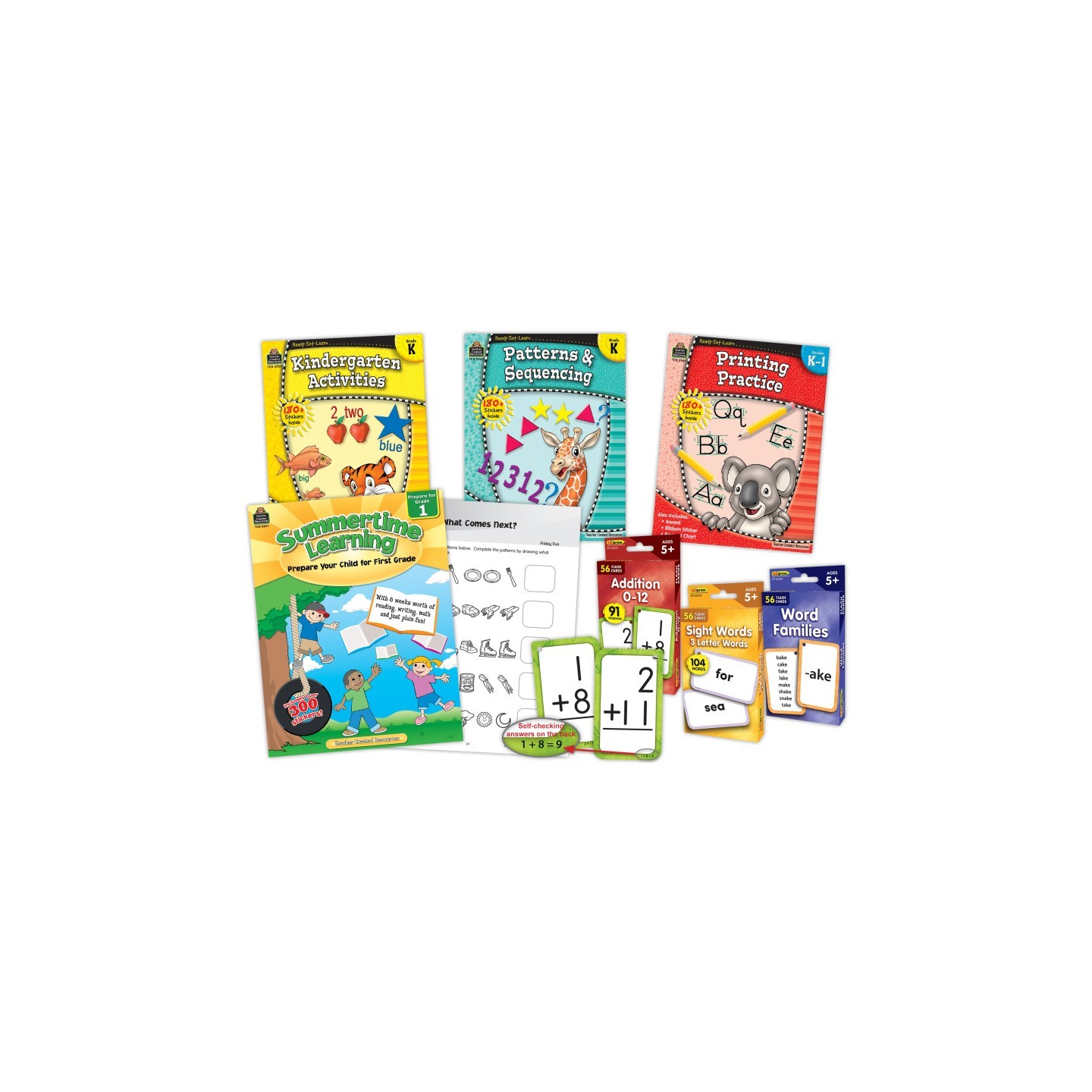 Teacher Created Resources® Learning at Home: Kindergarten Kit