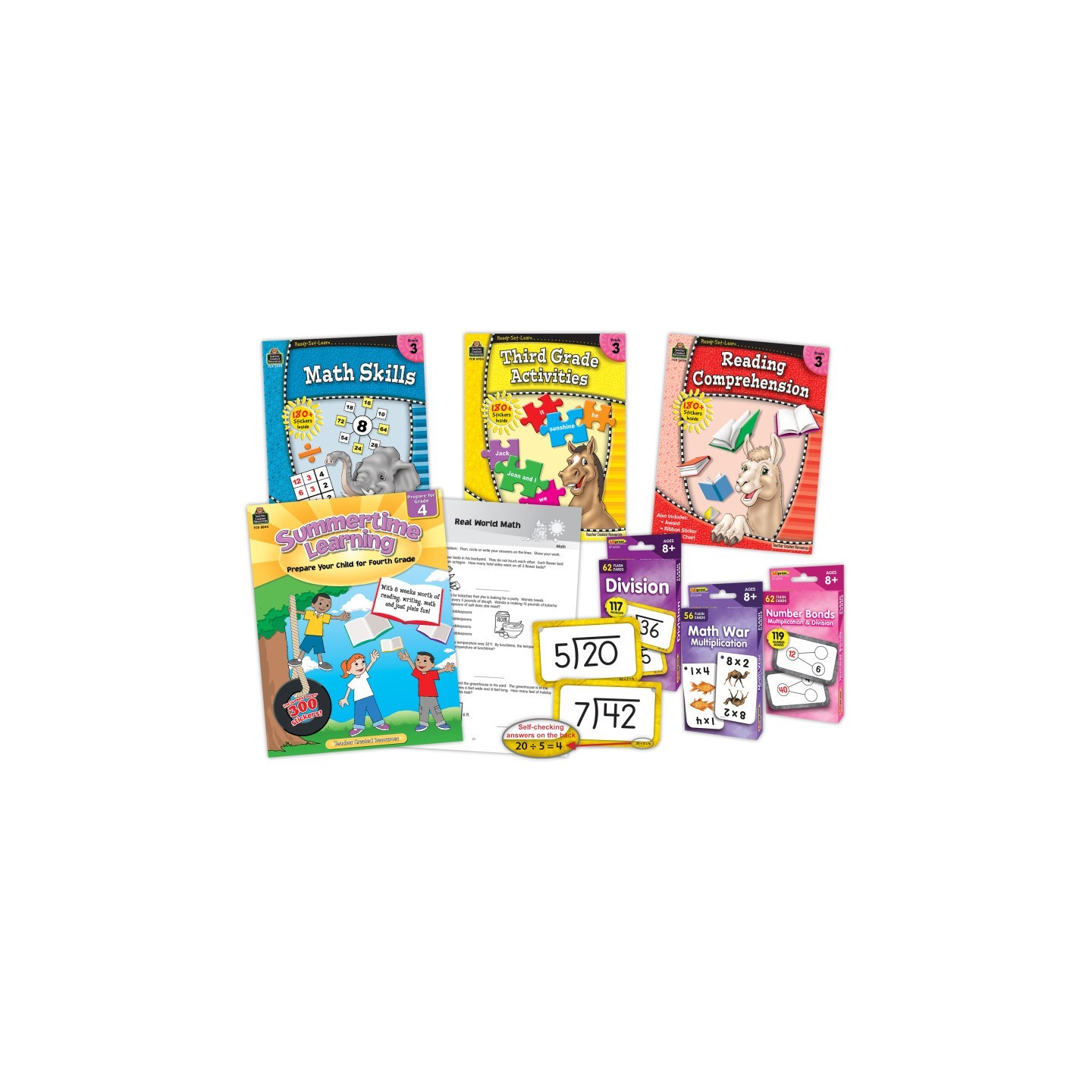 Teacher Created Resources® Learning at Home: Grade 3 Kit
