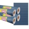Teacher Created Resources® Admiral Blue Wood Better Than Paper Bulletin Board Roll, 4' x 12', Pack of 4