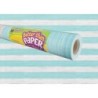 Teacher Created Resources® Vintage Blue Stripes Better Than Paper Bulletin Board Roll, 4' x 12', Pack of 4