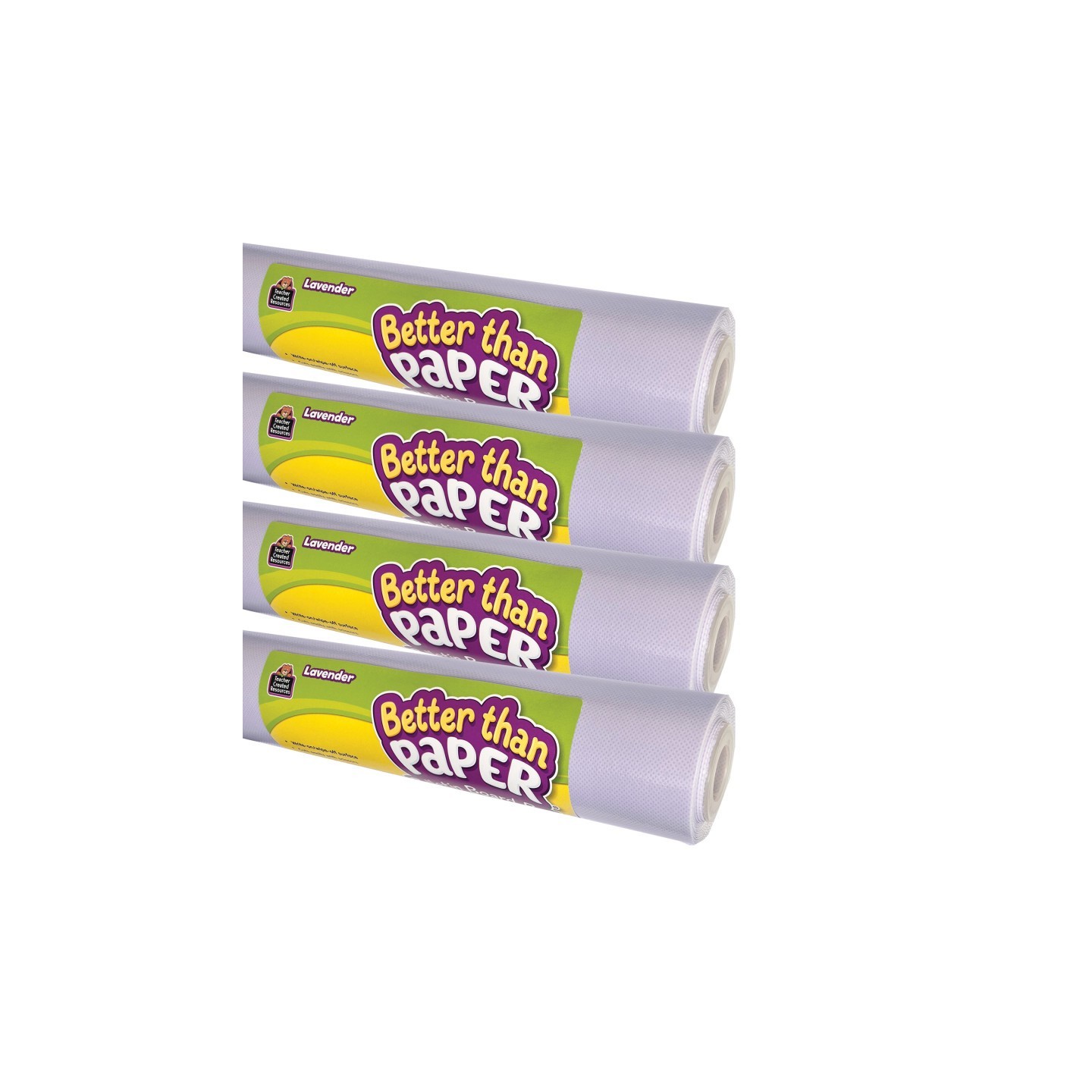 Teacher Created Resources® Better Than Paper® Bulletin Board Roll, Lavender, 4-Pack