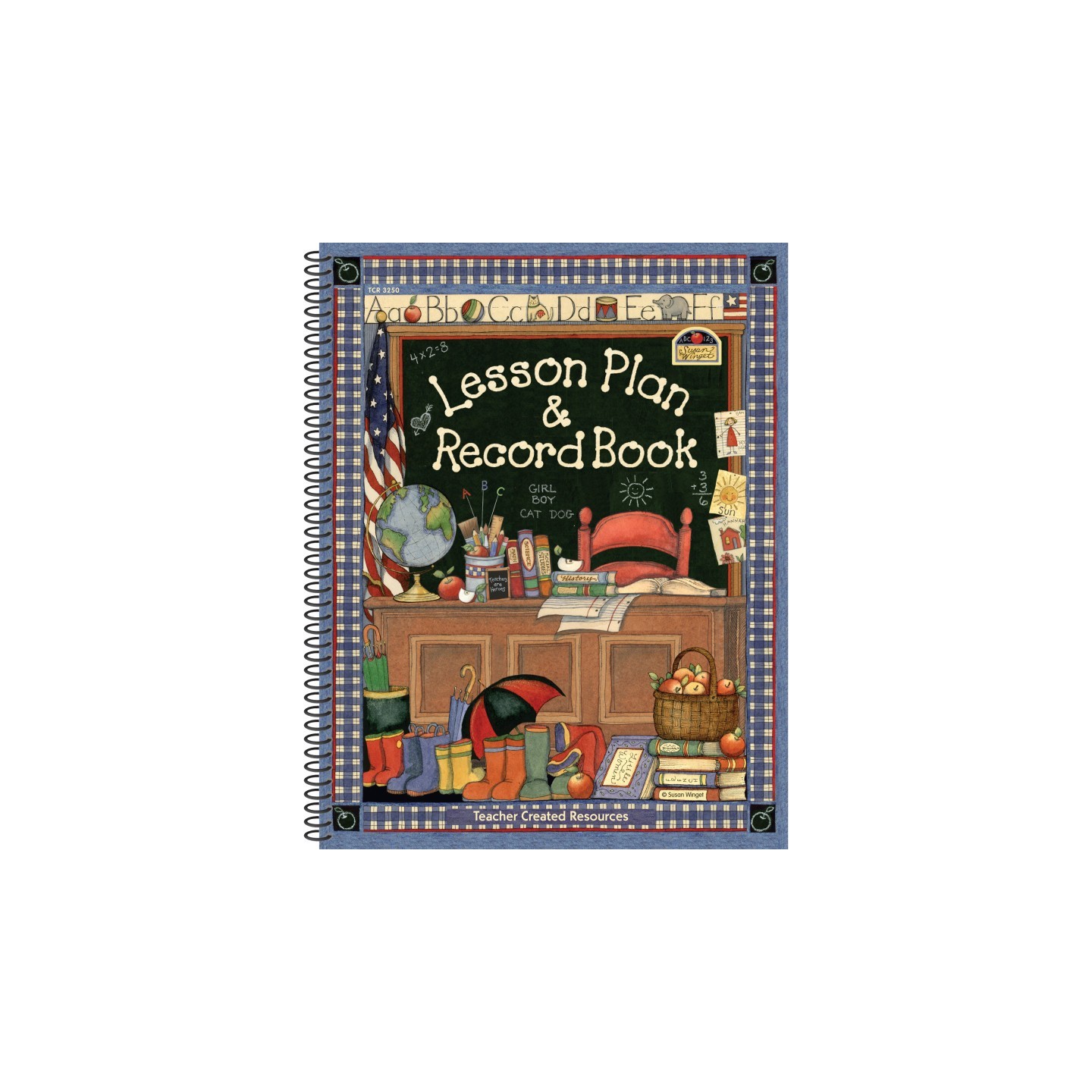 Teacher Created Resources® Susan Winget Lesson Plan & Record Book