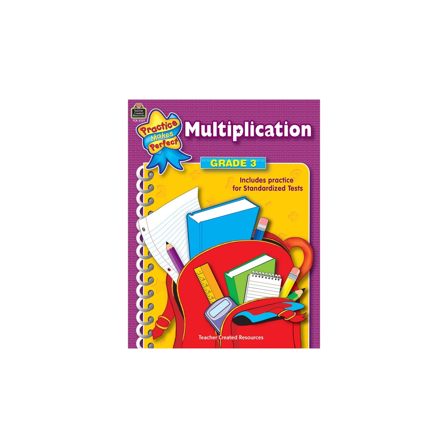 Teacher Created Resources® Practice Makes Perfect: Multiplication Book, Grade 3