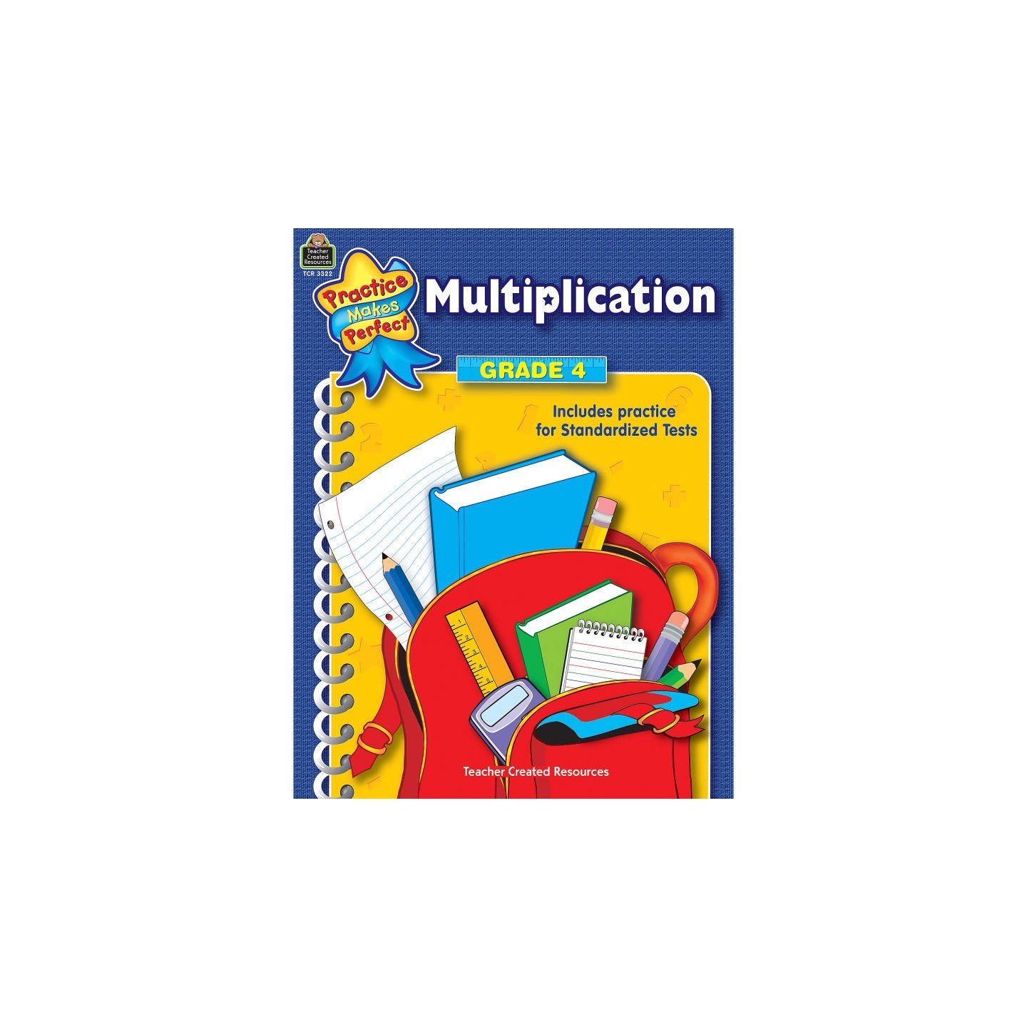 Teacher Created Resources® Practice Makes Perfect: Multiplication Book, Grade 4