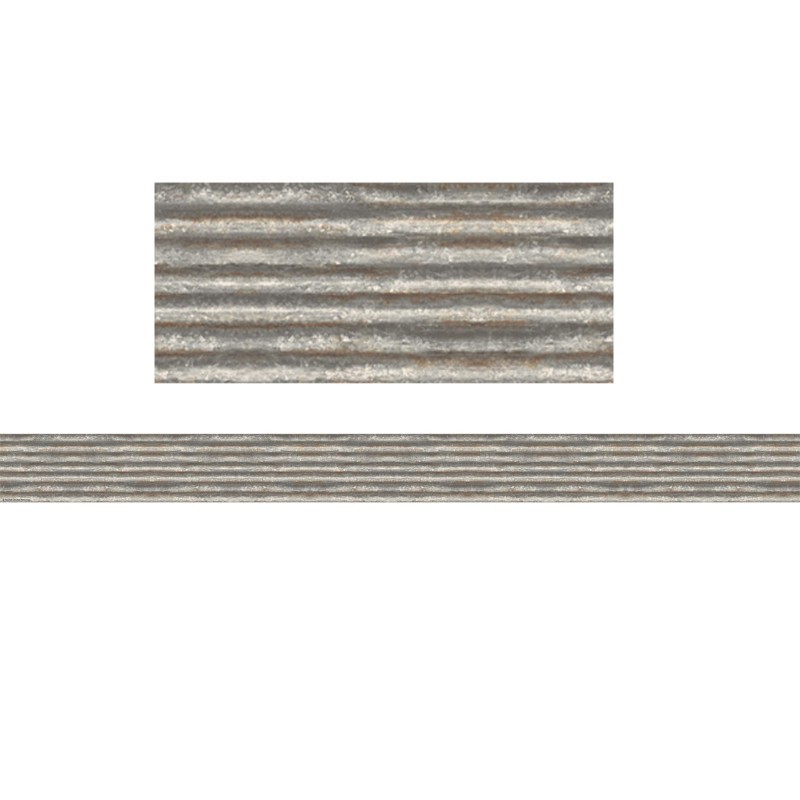 Teacher Created Resources® Home Sweet Classroom Corrugated Metal Border Trim, 35 Feet