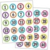 Teacher Created Resources® Polka Dots Numbers Stickers, Pack of 120