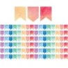 Teacher Created Resources® Watercolor Pennants Die-Cut Border Trim, 35 Feet Per Pack, 6 Packs