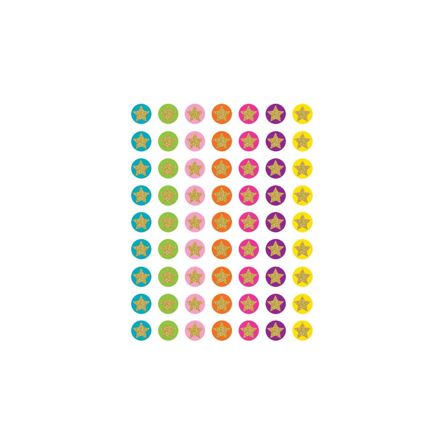 Teacher Created Resources® Confetti Stars Mini Stickers, Pack of 378