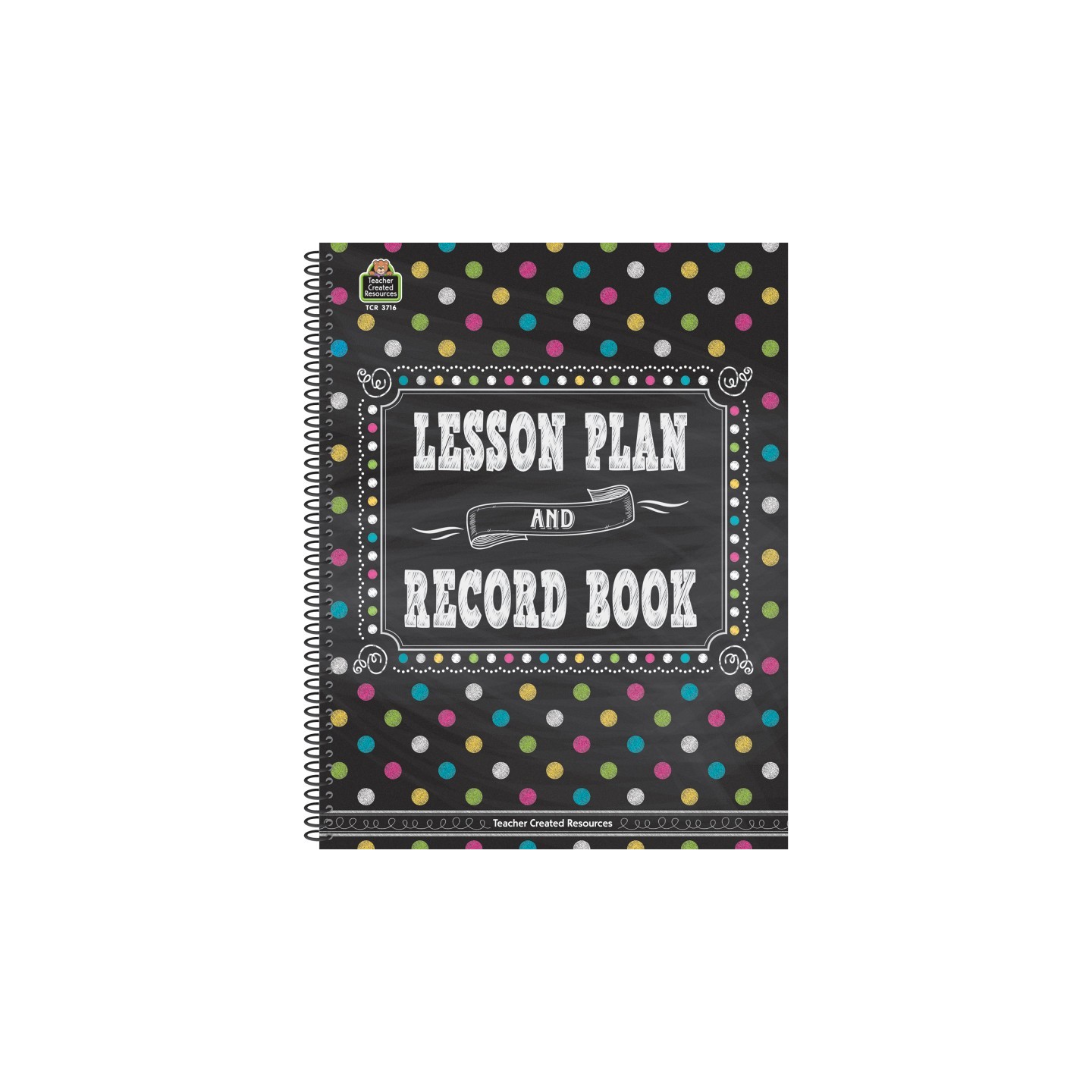 Teacher Created Resources® Chalkboard Brights Lesson Plan and Record Book