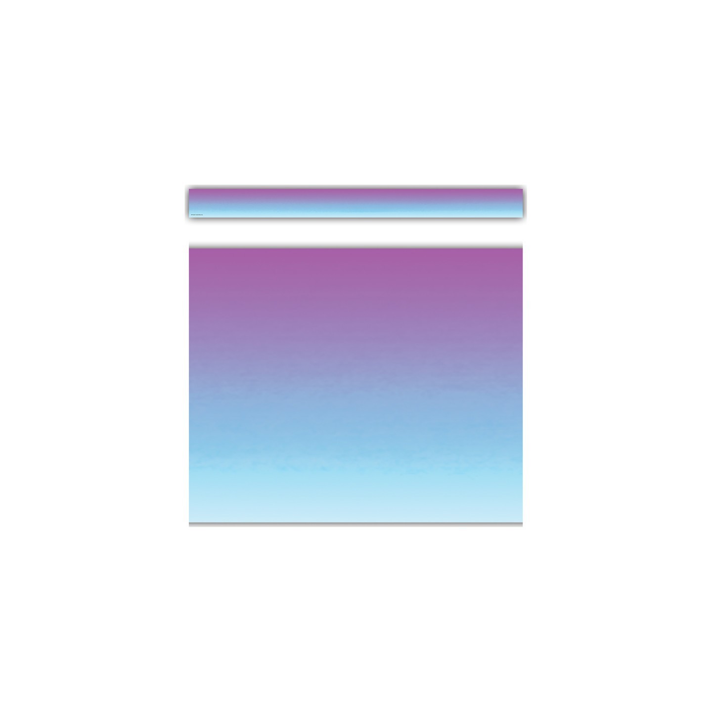 Teacher Created Resources® Purple and Blue Color Wash Straight Border Trim, 35 Feet