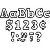 Teacher Created Resources® Black & White Bold Block 4" Letters Combo Pack, Pack of 230