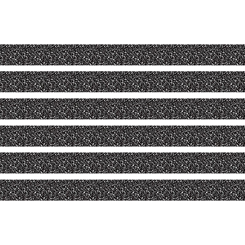 Teacher Created Resources® Composition Straight Border Trim, 35 Feet Per Pack, 6 Packs