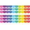 Teacher Created Resources® Colorful Scalloped Die-Cut Border Trim, 35 Feet Per Pack, 6 Packs
