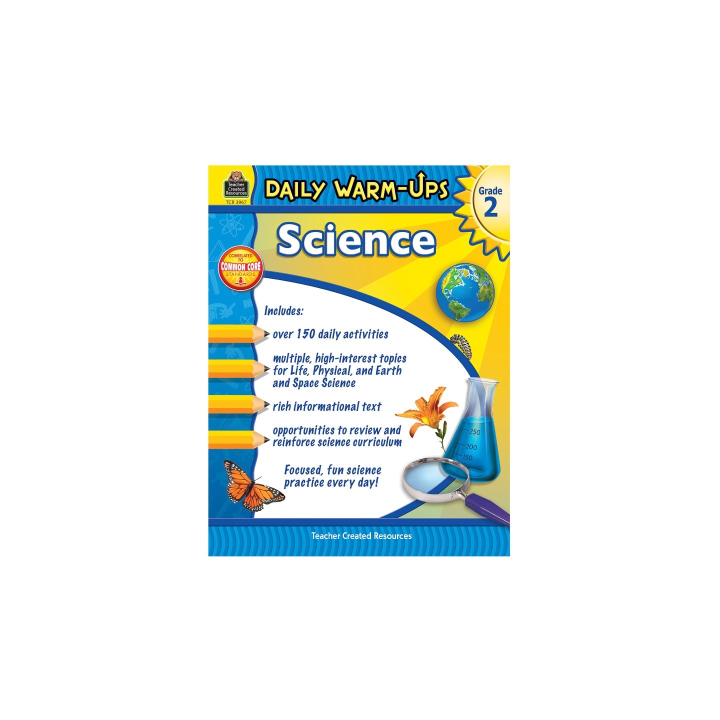 Teacher Created Resources® Daily Warm-Ups Science Book, Grade 2
