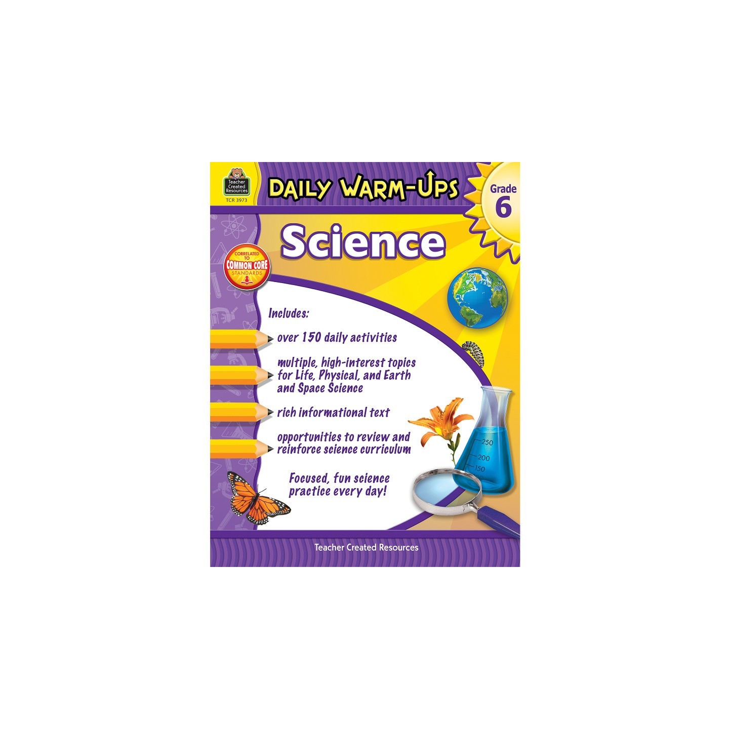 Teacher Created Resources® Daily Warm-Ups Science, Grade 6