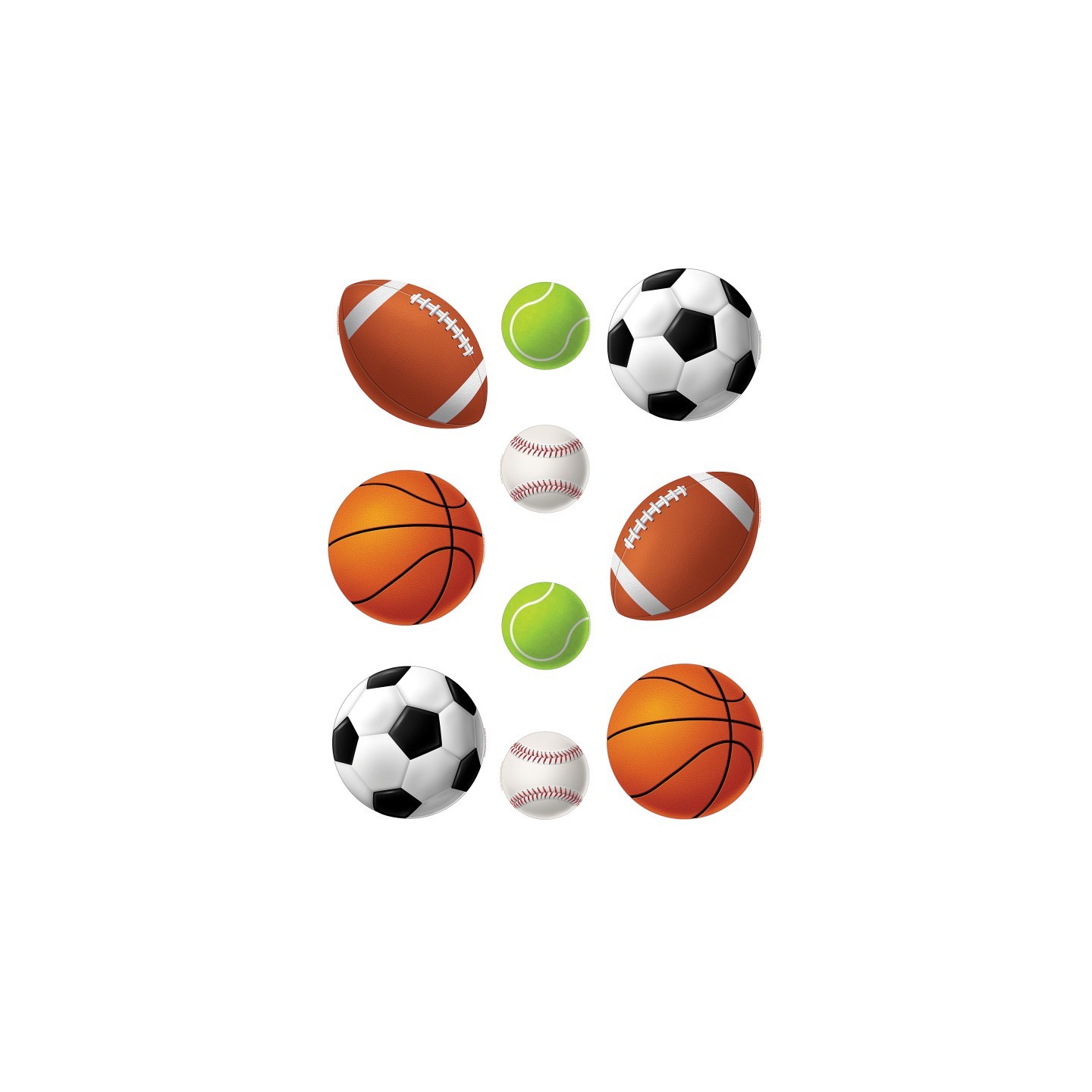 Teacher Created Resources® Sports Balls Accents, Pack of 30