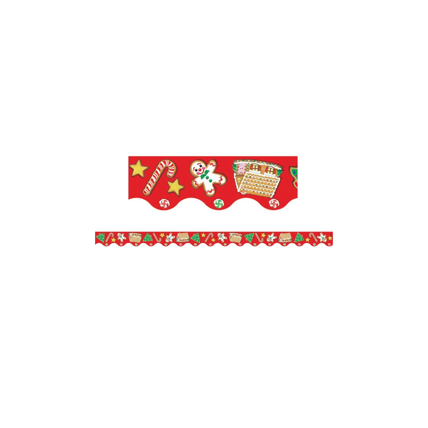 Teacher Created Resources® Christmas Scalloped Border Trim, 35 Feet