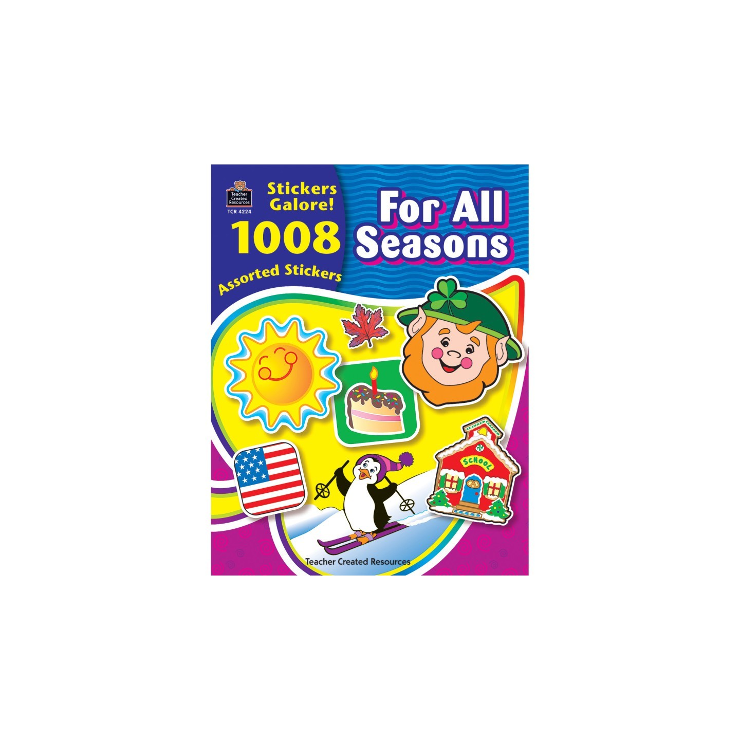Teacher Created Resources® For All Seasons Sticker Book, Pack of 1008
