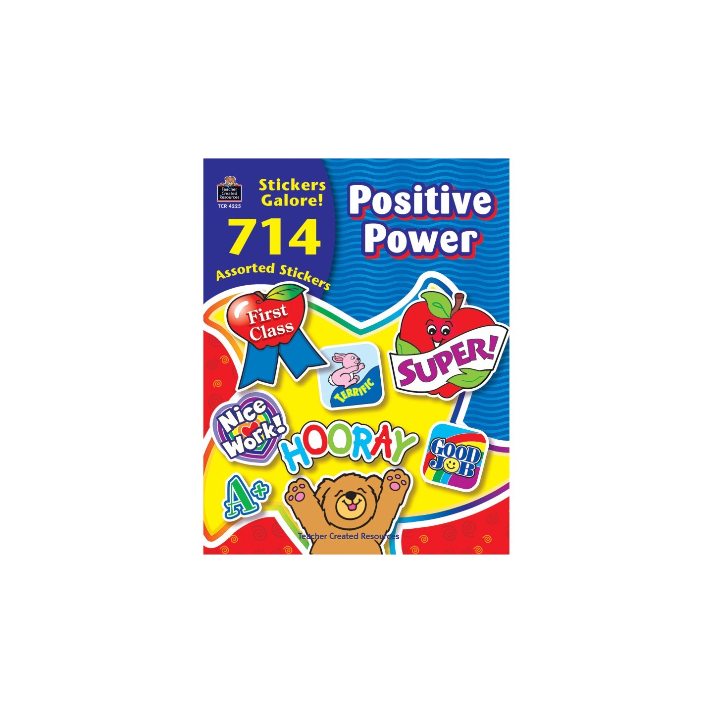 Teacher Created Resources® Positive Power Sticker Book, 714 Stickers