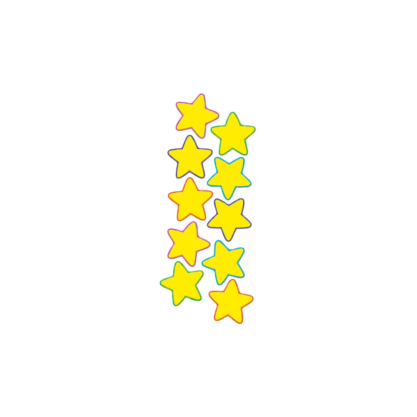 Teacher Created Resources® Yellow Stars Accents, Pack of 30