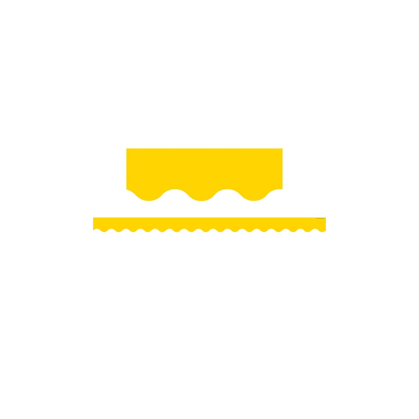 Teacher Created Resources® Yellow Gold Scalloped Border Trim, 35 Feet