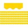 Teacher Created Resources® Yellow Gold Scalloped Border Trim, 35 Feet Per Pack, 6 Packs