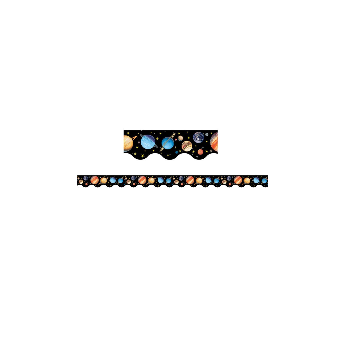 Teacher Created Resources® Solar System Scalloped Border Trim, 35 Feet