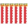 Teacher Created Resources® Red Mini Polka Dots Border Trim, 35 Feet Per Pack, 6 Packs
