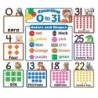 Teacher Created Resources® Counting 0 to 31 Bulletin Board, 6-3/4"W x 8-1/2"H, Grades K and up