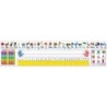 Teacher Created Resources® Colorful Traditional Printing Jumbo Name Plates, 18" x 24", Pack of 36