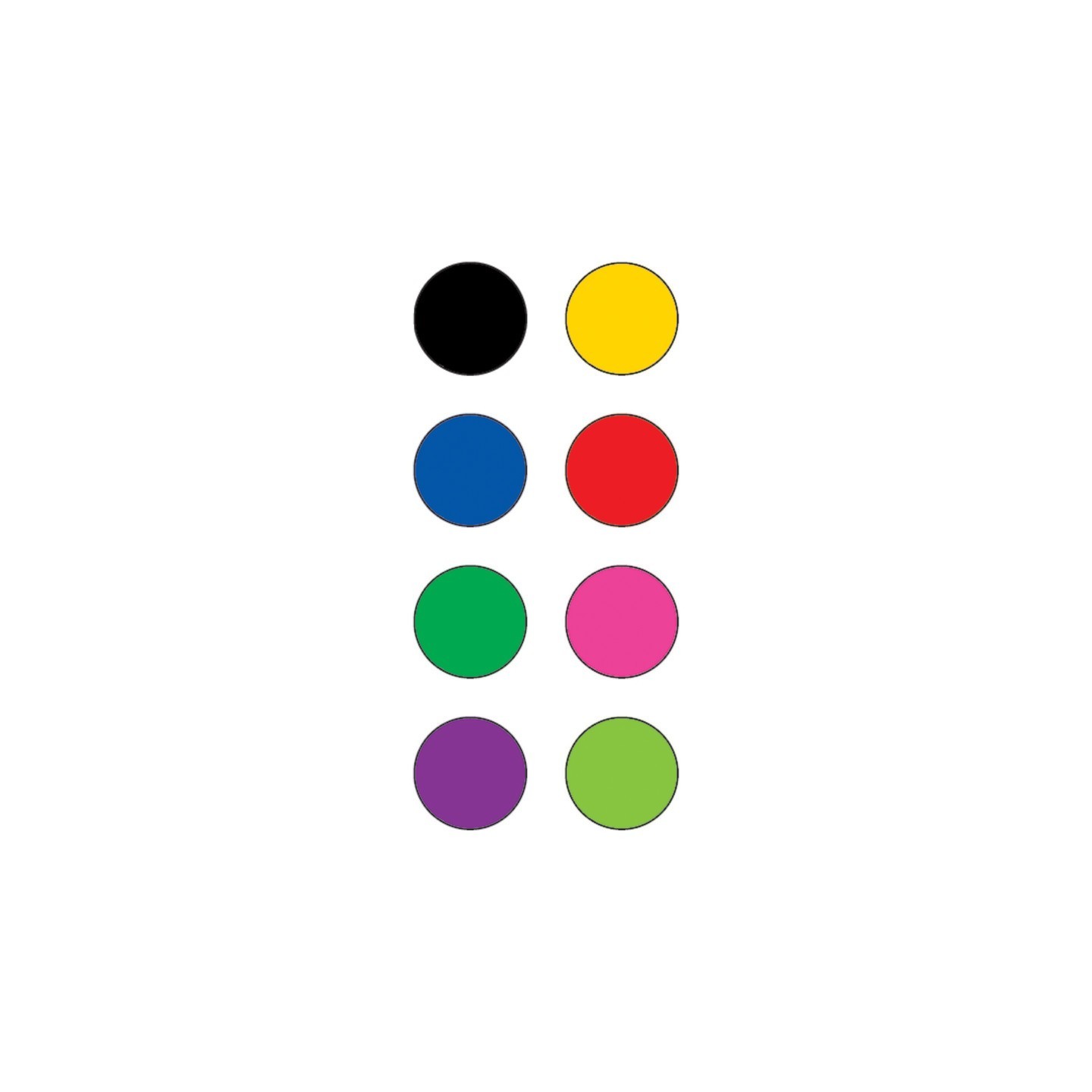 Teacher Created Resources® Colorful Circles Mini Stickers, 3/8" Diameter, Pack of 528