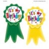 Teacher Created Resources® Birthday Ribbons Wear 'Em Badges, Pack of 16