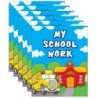 Teacher Created Resources® My School Work Pocket Folder, Pack of 6