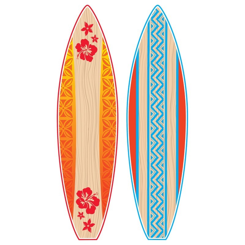 Teacher Created Resources® Giant Surfboards Bulletin Board Display Set