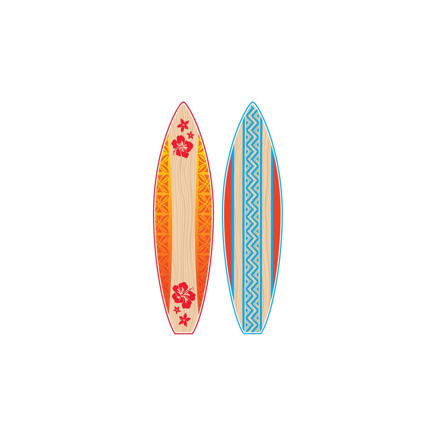 Teacher Created Resources® Giant Surfboards Bulletin Board Display Set