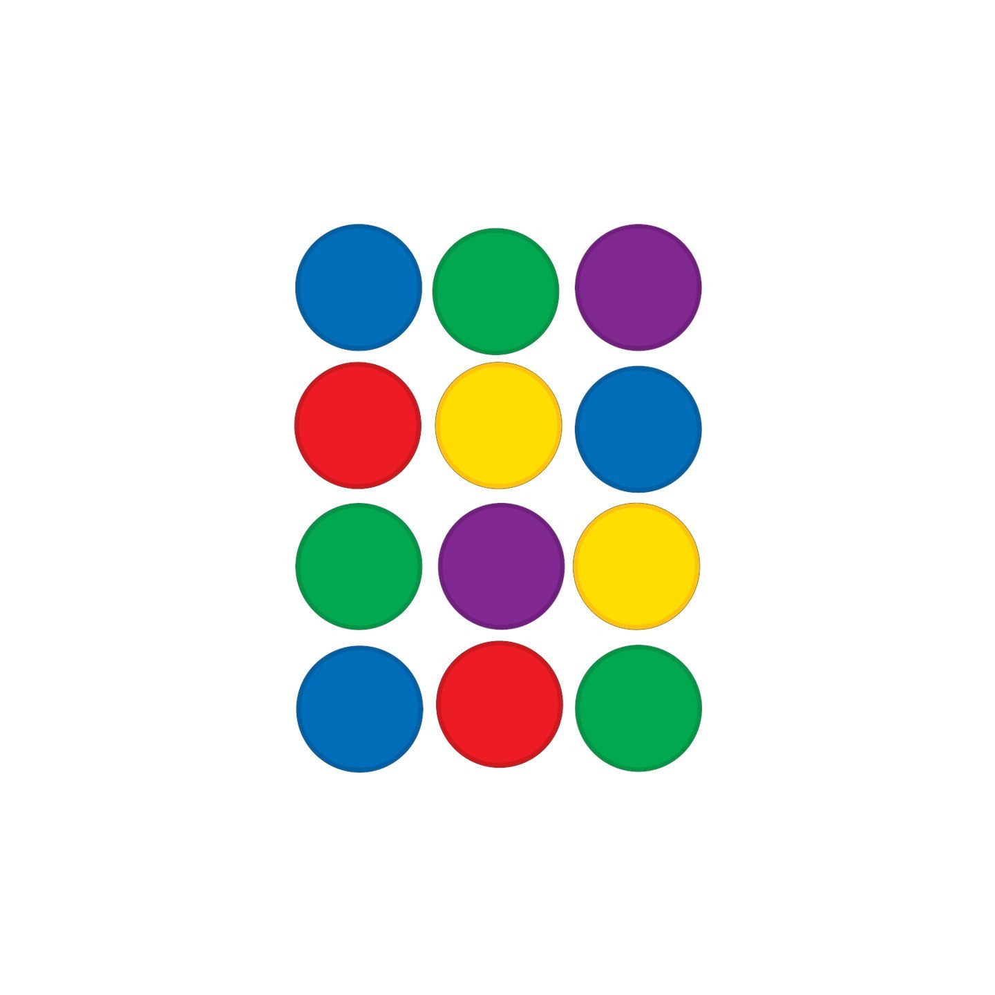 Teacher Created Resources® Colorful Circles Mini Accents, Pack of 36