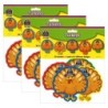 Teacher Created Resources® Turkey Accents, 30 Per Pack, 3 Packs