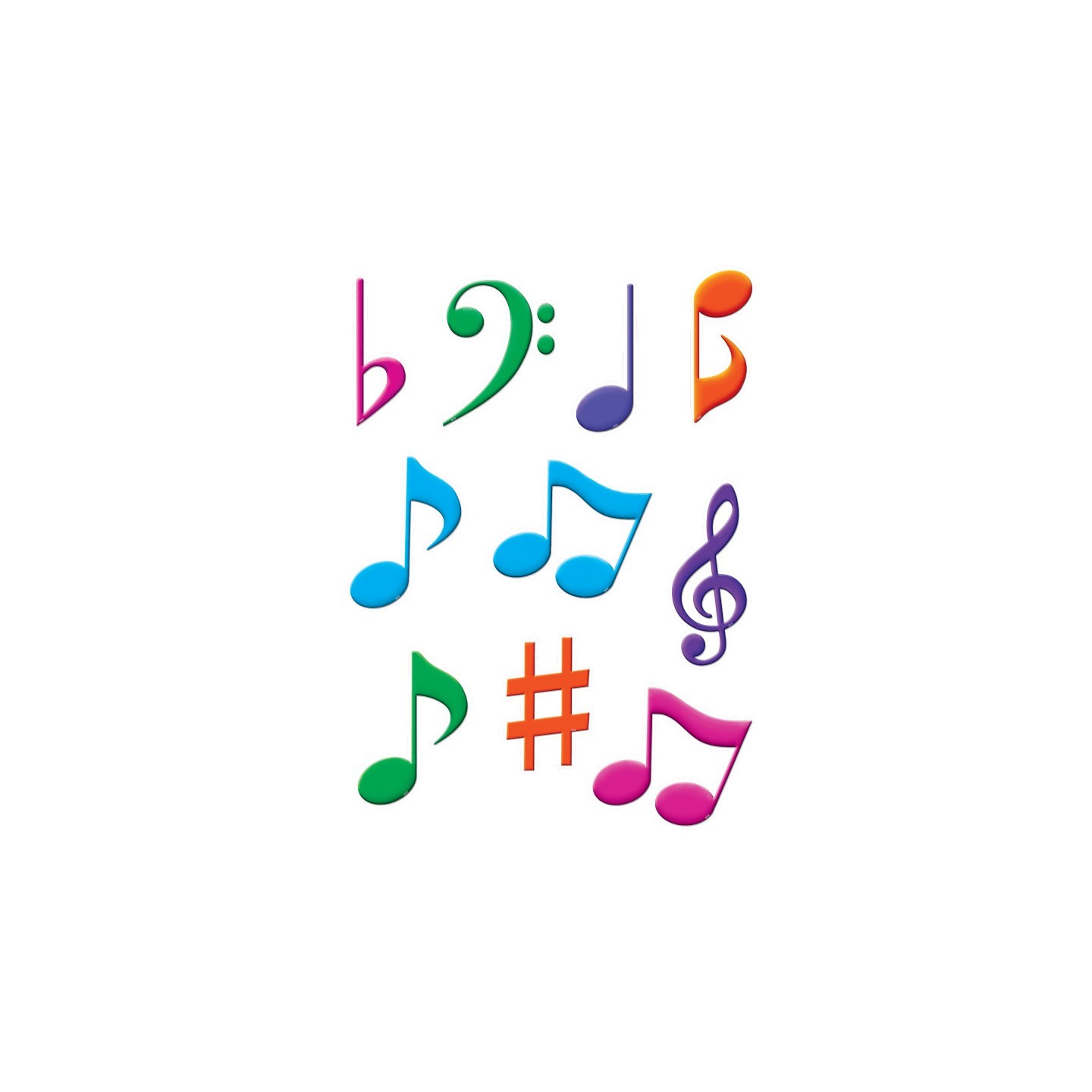 Teacher Created Resources® Musical Notes Accents, Pack of 30