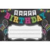 Teacher Created Resources® Chalkboard Brights Happy Birthday Awards