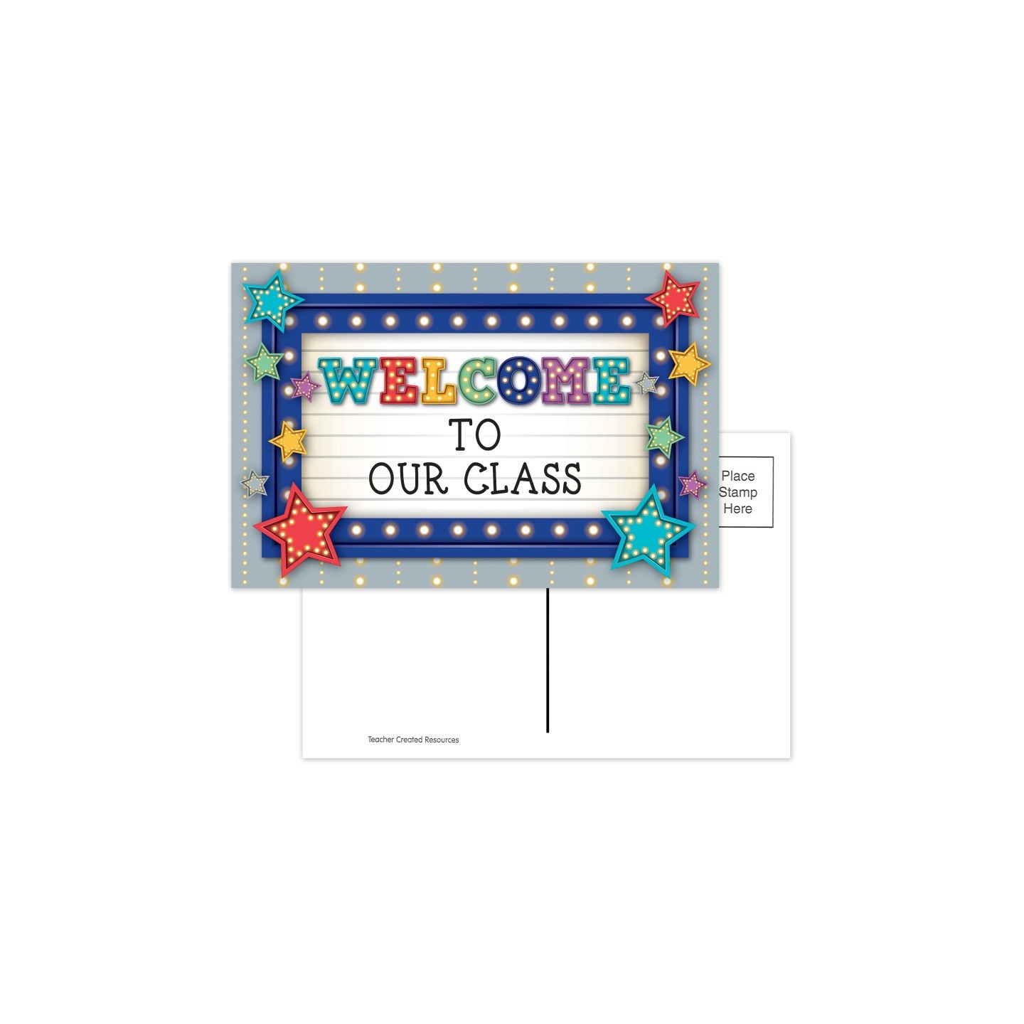 Teacher Created Resources® Marquee Welcome Postcards, Pack of 30