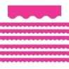Teacher Created Resources® Hot Pink Scalloped Border Trim, 35 Feet Per Pack, 6 Packs