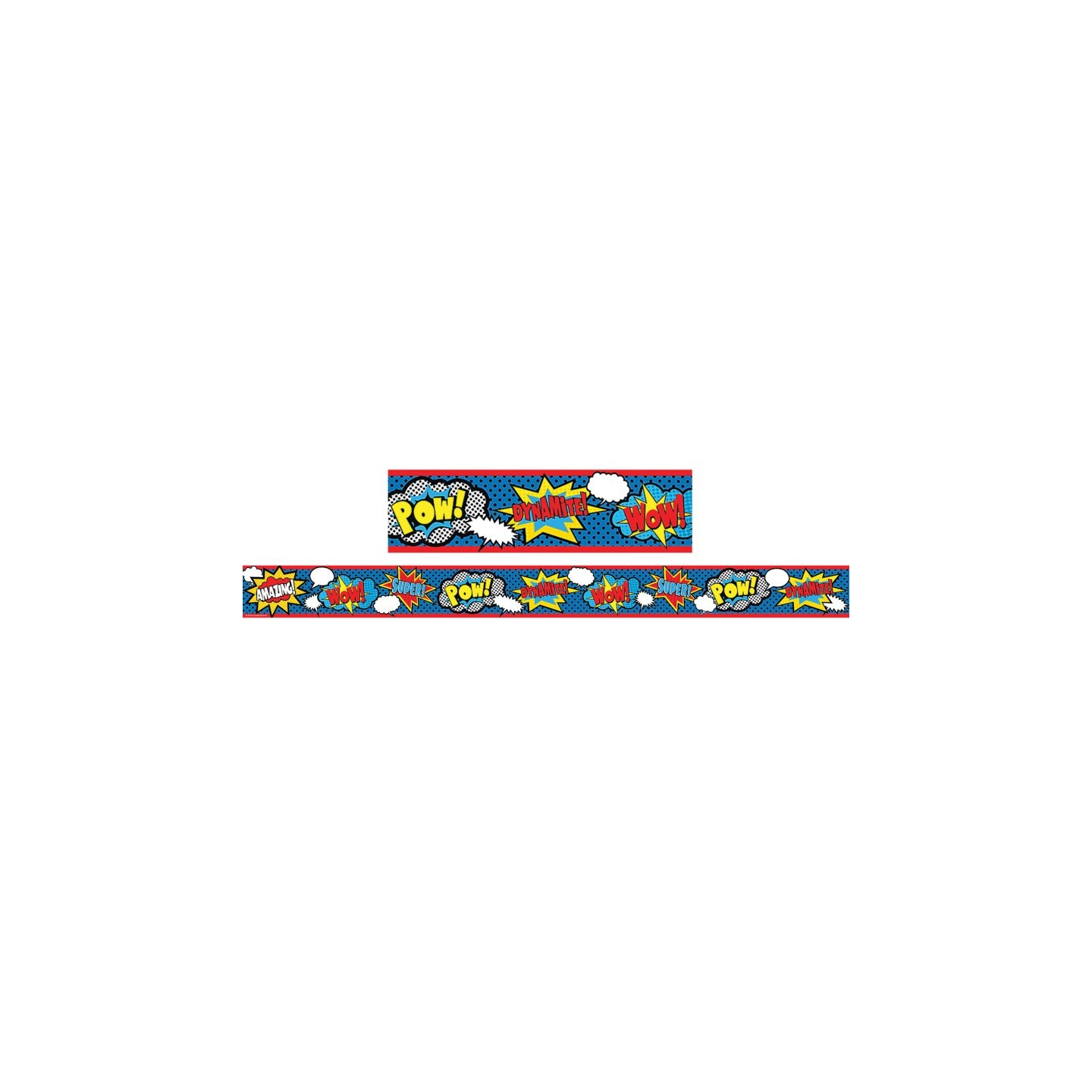 Teacher Created Resources® Superhero Straight Border Trim, 35 Feet