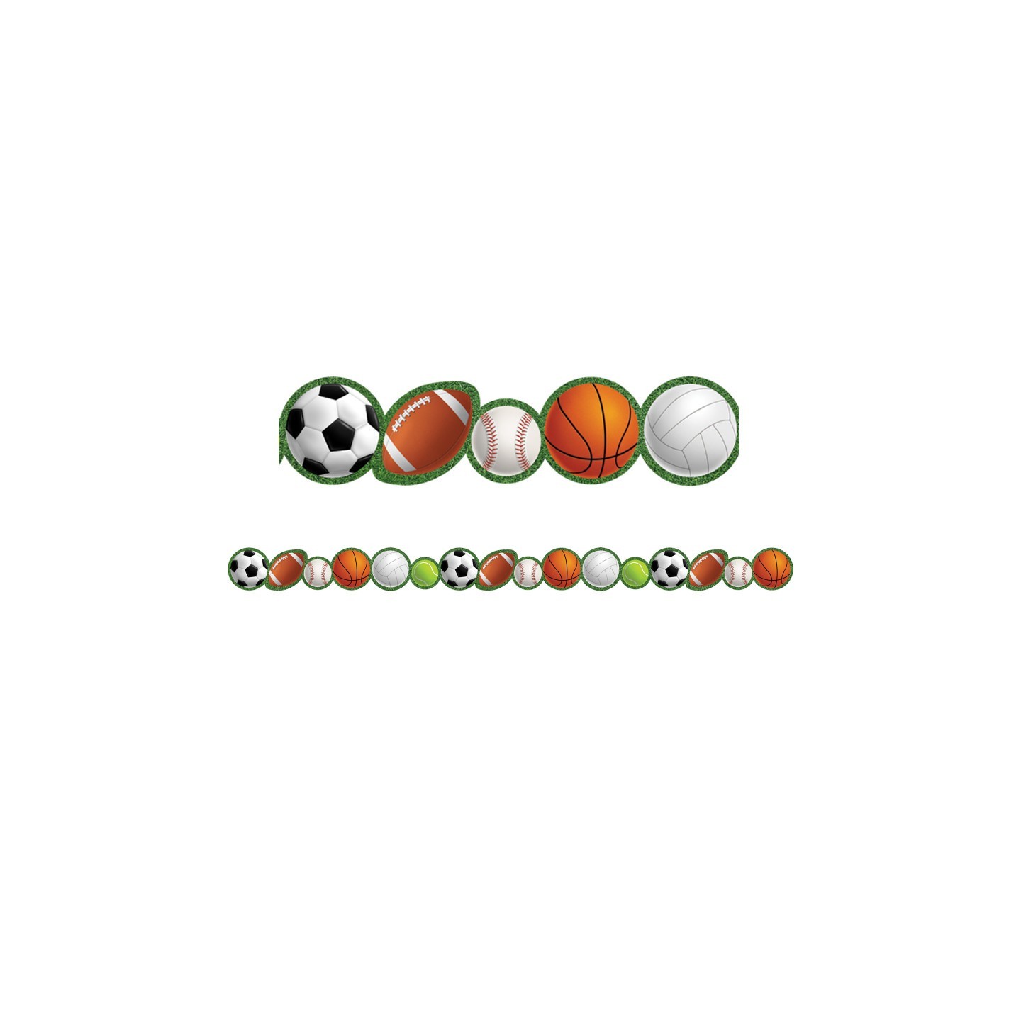 Teacher Created Resources® Sports Die-Cut Border Trim, 35 Feet